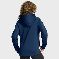 Seattle Kraken Fanatics Women's Authentic Pro Rink Raglan Full-Zip Hoodie - Deep Sea Blue Hoodies