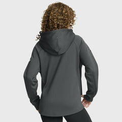 Vegas Golden Knights Fanatics Women's Authentic Pro Rink Raglan Full-Zip Hoodie - Black Hoodies