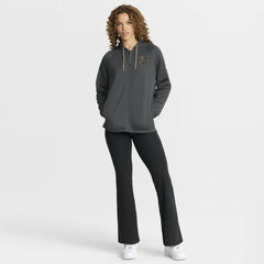 Vegas Golden Knights Fanatics Women's Authentic Pro Rink Raglan Full-Zip Hoodie - Black Hoodies