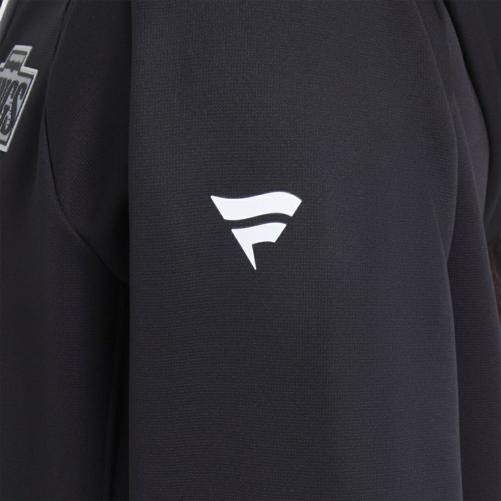 Los Angeles Kings Fanatics Women's Authentic Pro Rink Raglan Full-Zip Hoodie - Black Hoodies