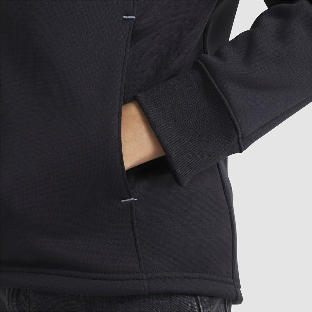 Los Angeles Kings Fanatics Women's Authentic Pro Rink Raglan Full-Zip Hoodie - Black Hoodies
