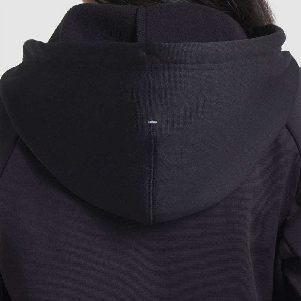Los Angeles Kings Fanatics Women's Authentic Pro Rink Raglan Full-Zip Hoodie - Black Hoodies