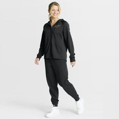 Minnesota Wild Fanatics Women's Authentic Pro Rink Raglan Full-Zip Hoodie - Black Hoodies