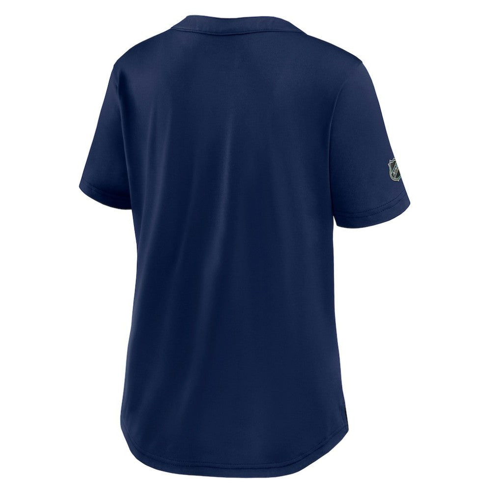 New York Rangers Fanatics Women's Authentic Pro Rink Tech T-Shirt - Navy T-shirts