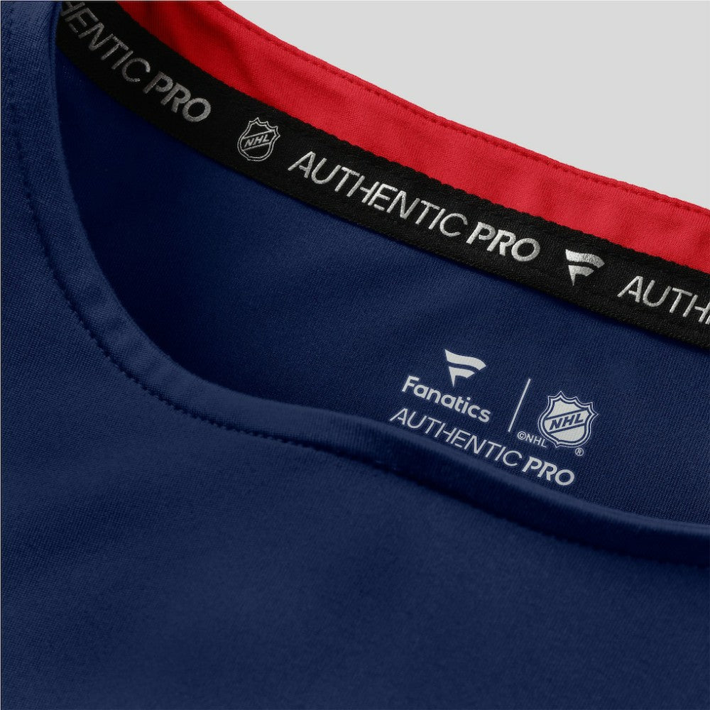 New York Rangers Fanatics Women's Authentic Pro Rink Tech T-Shirt - Navy T-shirts