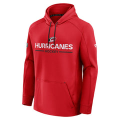 Carolina Hurricanes Fanatics Authentic Pro Rink Hoodie - Red Hoodies