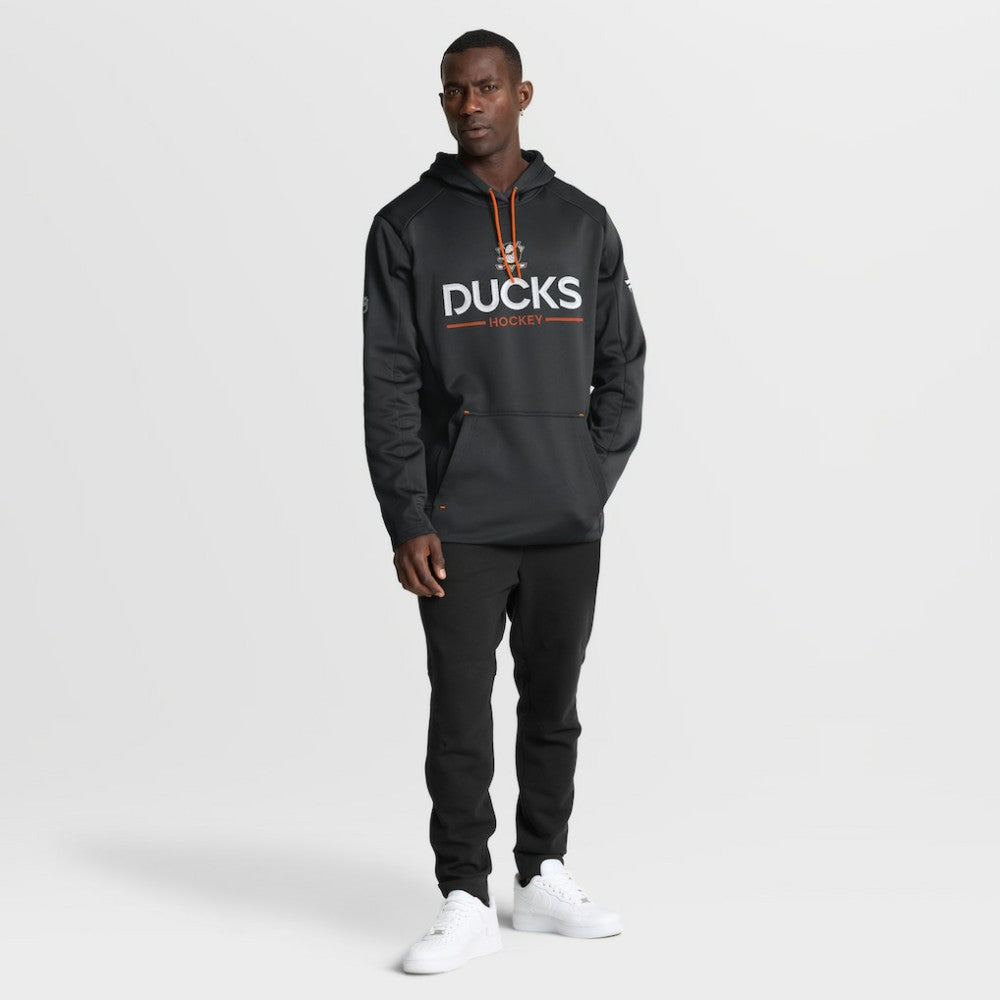 Anaheim Ducks Fanatics Authentic Pro Rink Hoodie - Black Hoodies