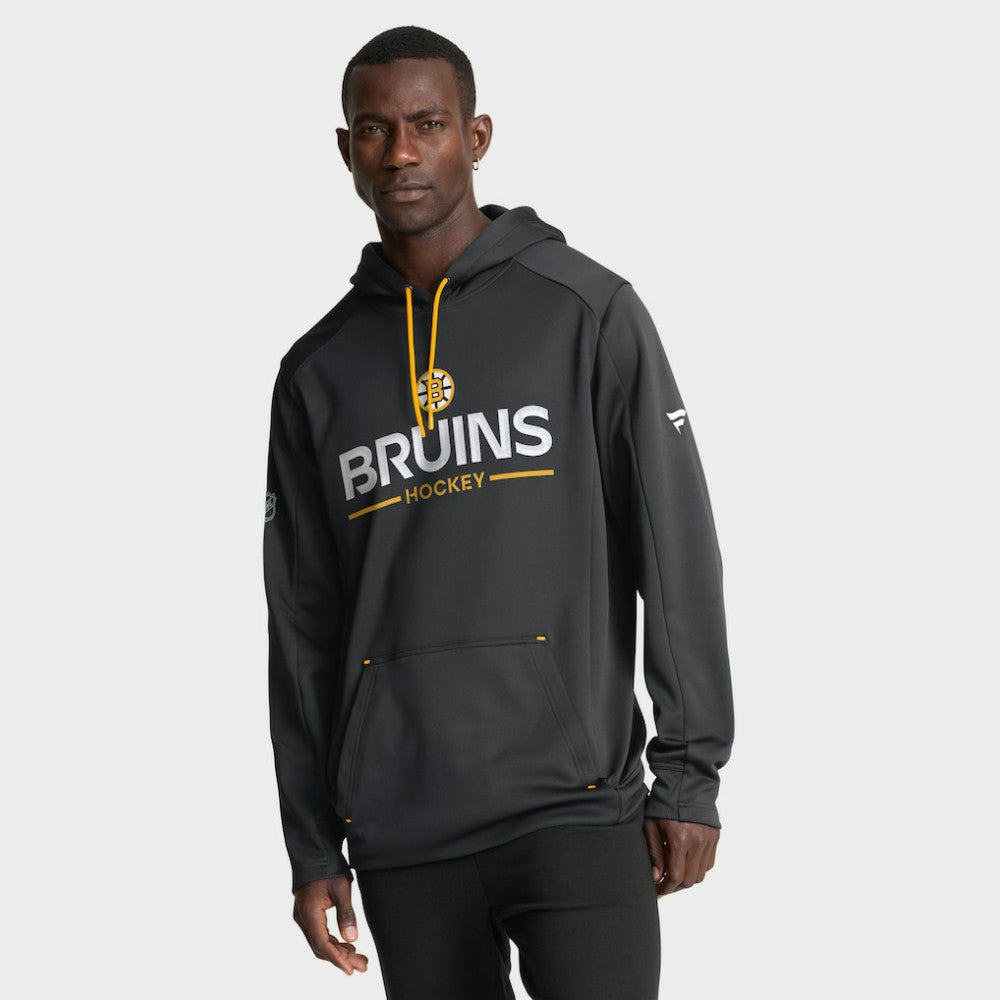 Boston Bruins Fanatics Authentic Pro Rink Hoodie - Black Hoodies