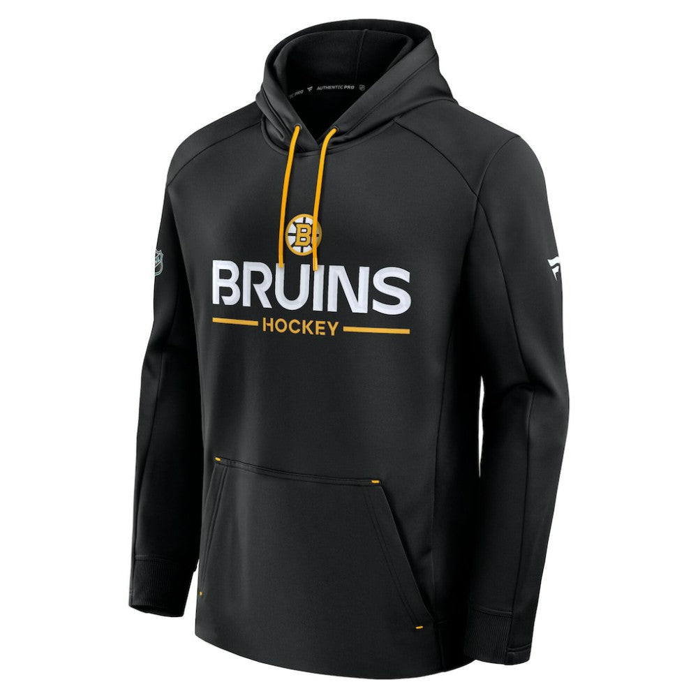 Boston Bruins Fanatics Authentic Pro Rink Hoodie - Black Hoodies