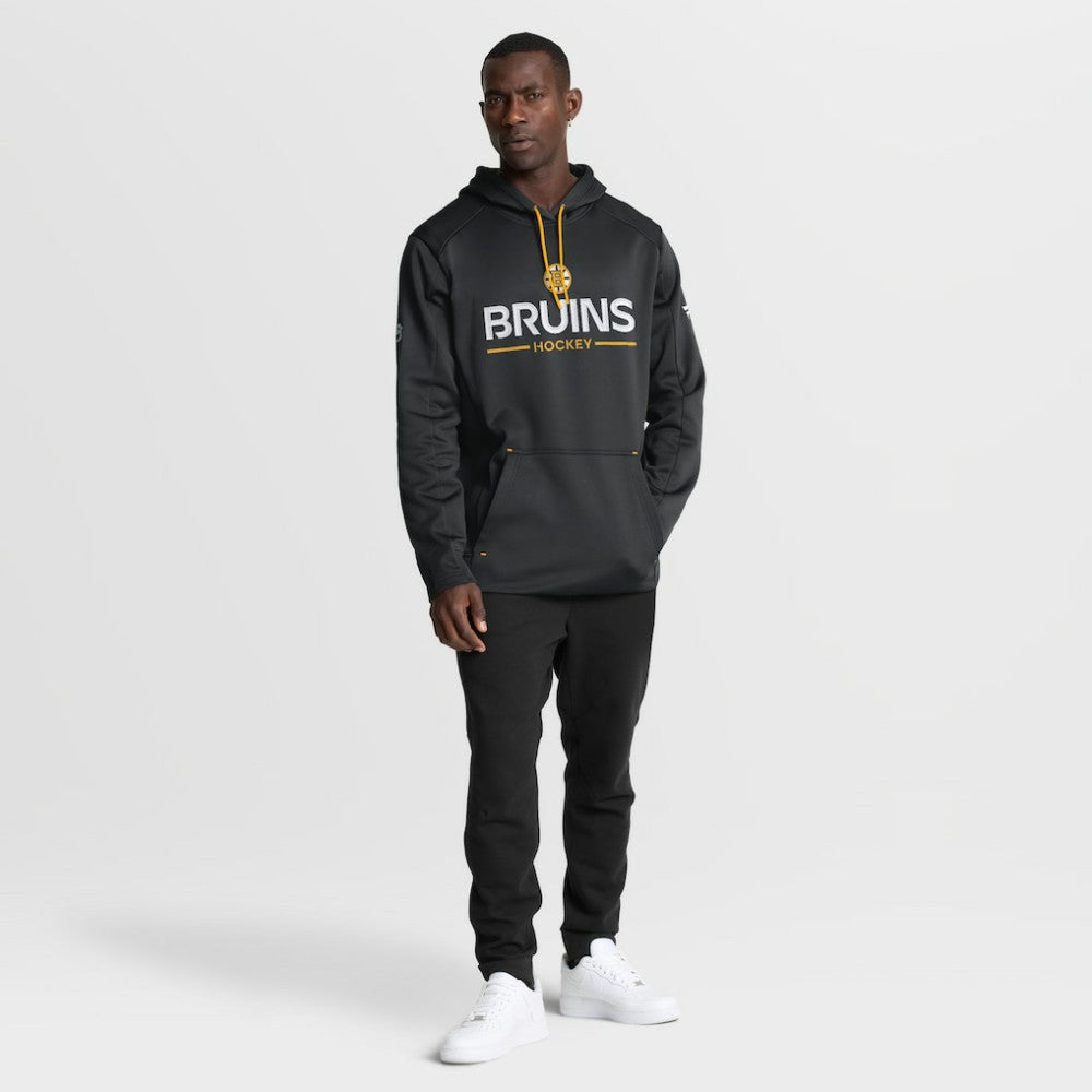Boston Bruins Fanatics Authentic Pro Rink Hoodie - Black Hoodies