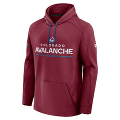 Colorado Avalanche Fanatics Authentic Pro Rink Hoodie - Burgundy Hoodies