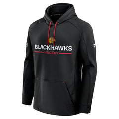 Chicago Blackhawks Fanatics Authentic Pro Rink Hoodie - Black Hoodies