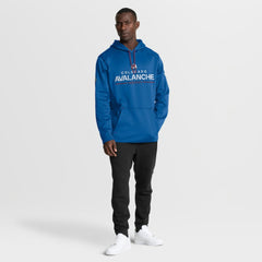 Colorado Avalanche Fanatics Authentic Pro Rink Hoodie - Blue Hoodies