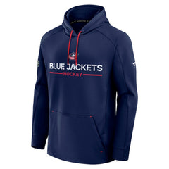 Columbus Blue Jackets Fanatics Authentic Pro Rink Hoodie - Navy Hoodies