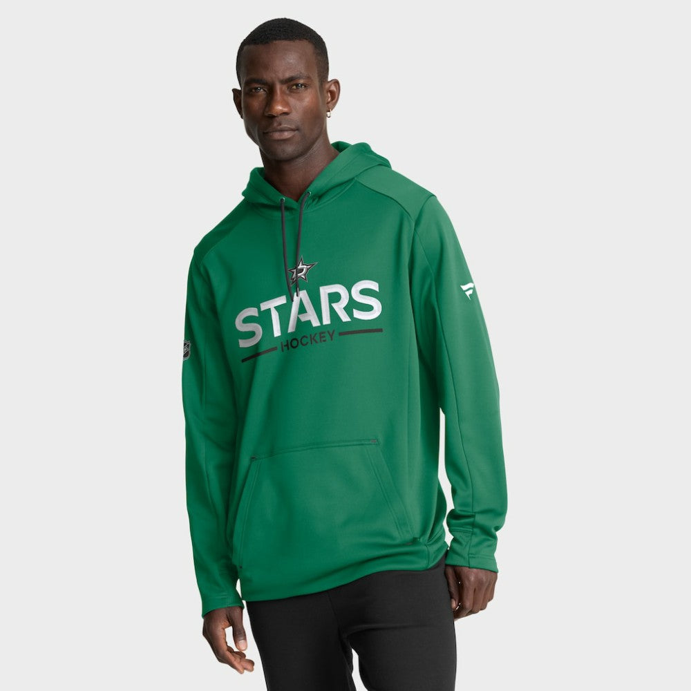 Dallas Stars Fanatics Authentic Pro Rink Hoodie - Kelly Green Hoodies