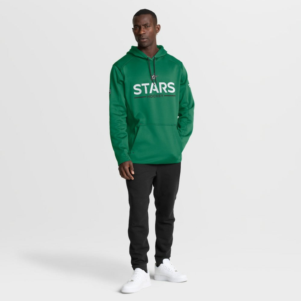 Dallas Stars Fanatics Authentic Pro Rink Hoodie - Kelly Green Hoodies