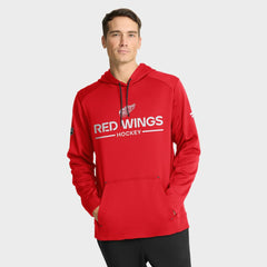 Detroit Red Wings Fanatics Authentic Pro Rink Hoodie - Red Hoodies