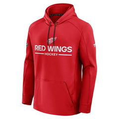 Detroit Red Wings Fanatics Authentic Pro Rink Hoodie - Red Hoodies