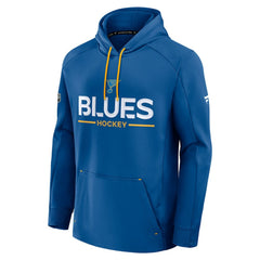 St. Louis Blues Fanatics Authentic Pro Rink Hoodie - Blue Hoodies