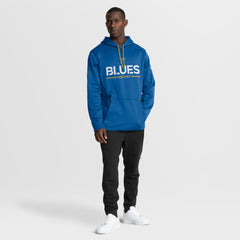 St. Louis Blues Fanatics Authentic Pro Rink Hoodie - Blue Hoodies