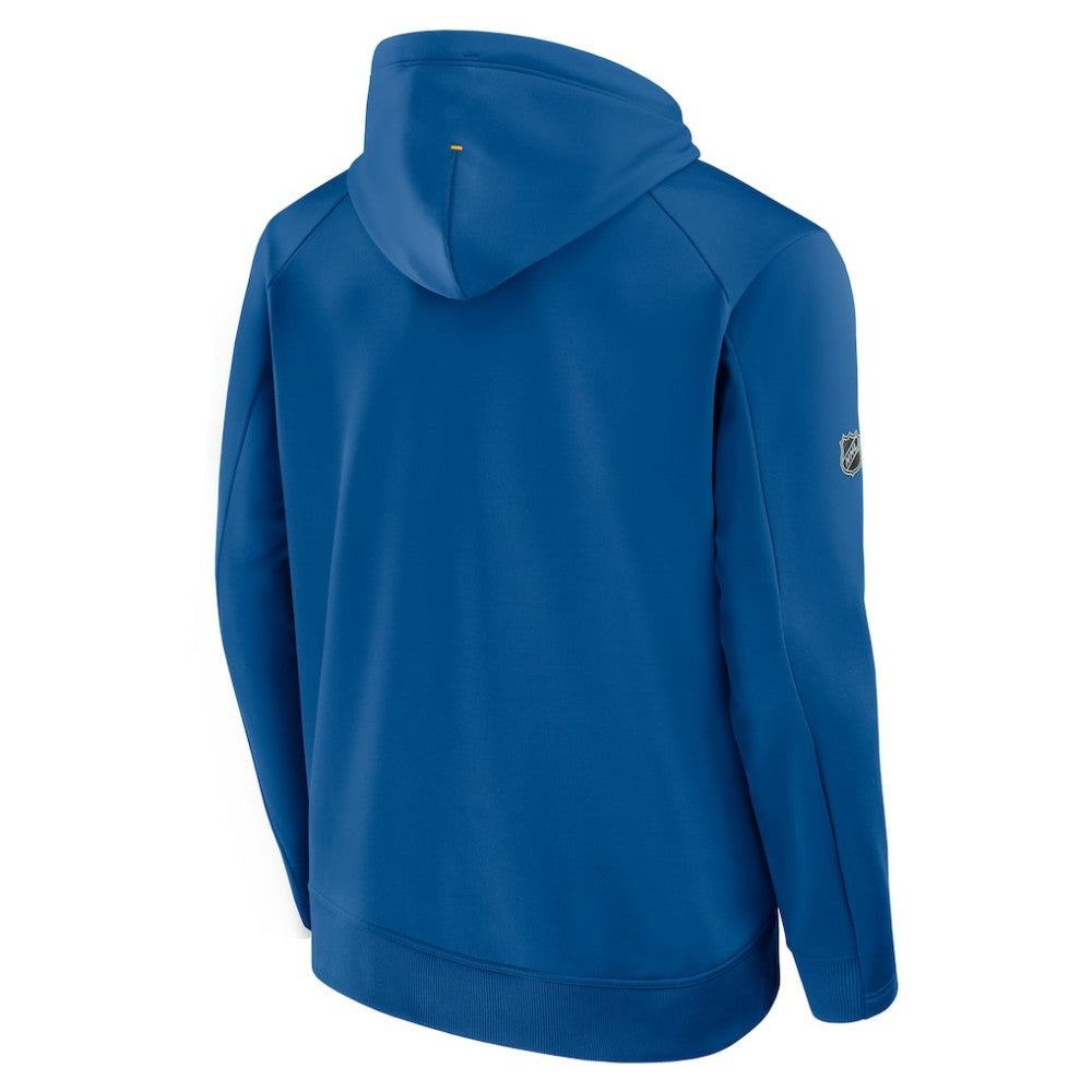 St. Louis Blues Fanatics Authentic Pro Rink Hoodie - Blue Hoodies
