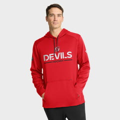 New Jersey Devils Fanatics Authentic Pro Rink Hoodie - Red Jerseys