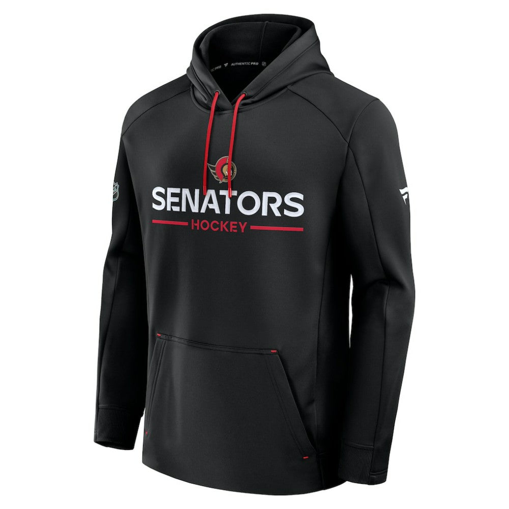 Ottawa Senators Fanatics Authentic Pro Rink Hoodie - Black Hoodies
