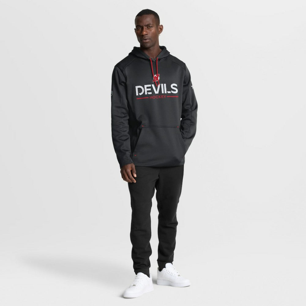 New Jersey Devils Fanatics Authentic Pro Rink Hoodie - Black Jerseys