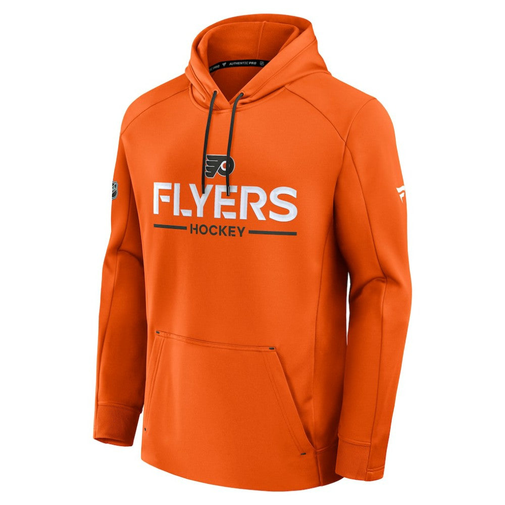 Philadelphia Flyers Fanatics Authentic Pro Rink Hoodie - Orange Hoodies
