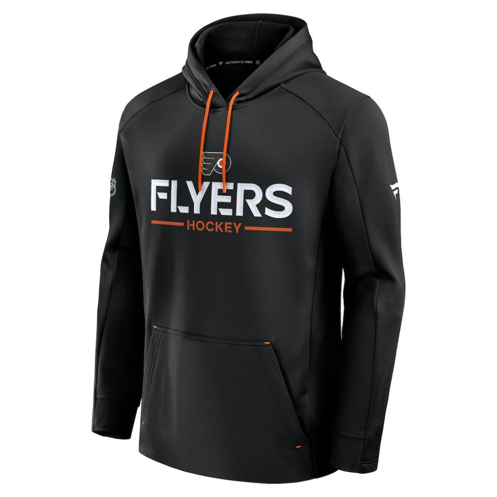 Philadelphia Flyers Fanatics Authentic Pro Rink Hoodie - Black Hoodies