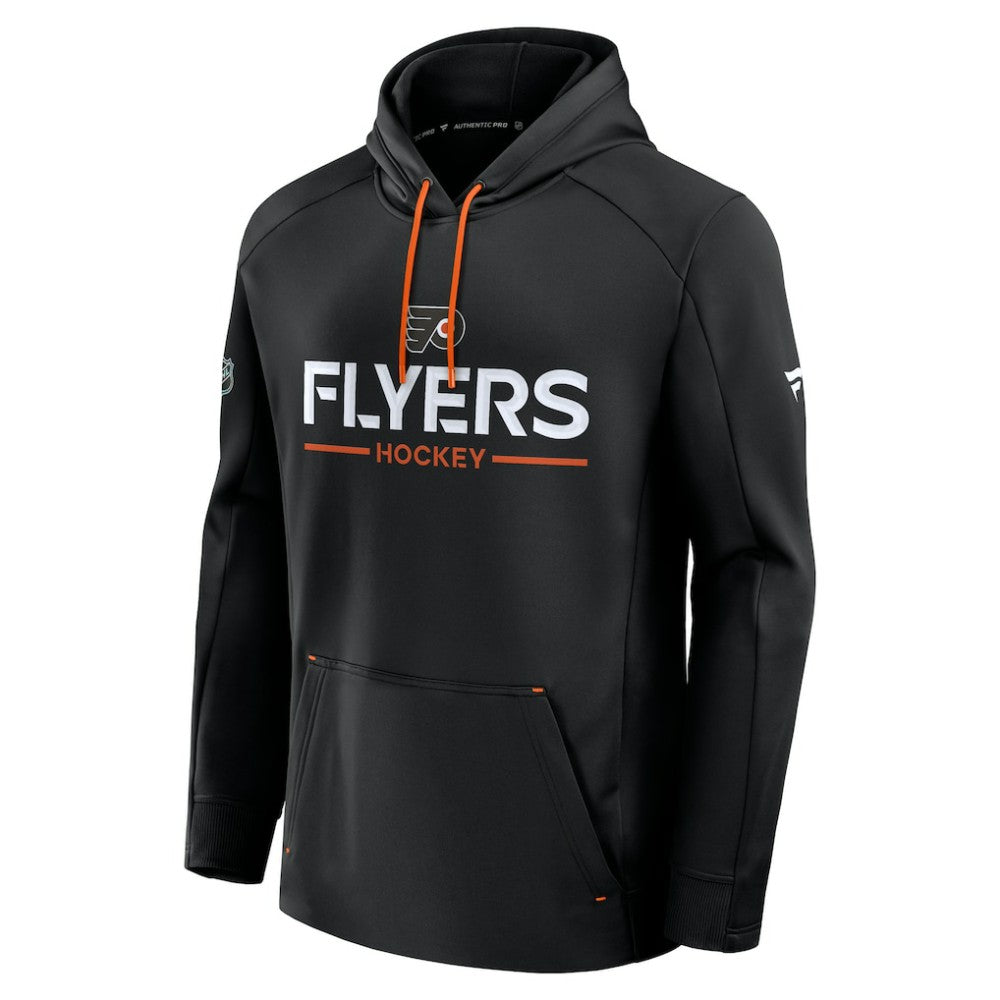 Philadelphia Flyers Fanatics Authentic Pro Rink Hoodie - Black Hoodies