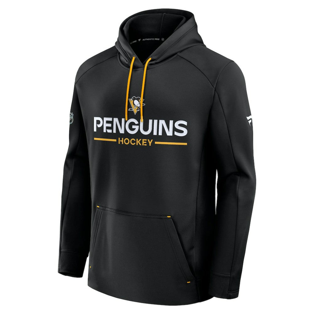 Pittsburgh Penguins Fanatics Authentic Pro Rink Hoodie - Black Hoodies