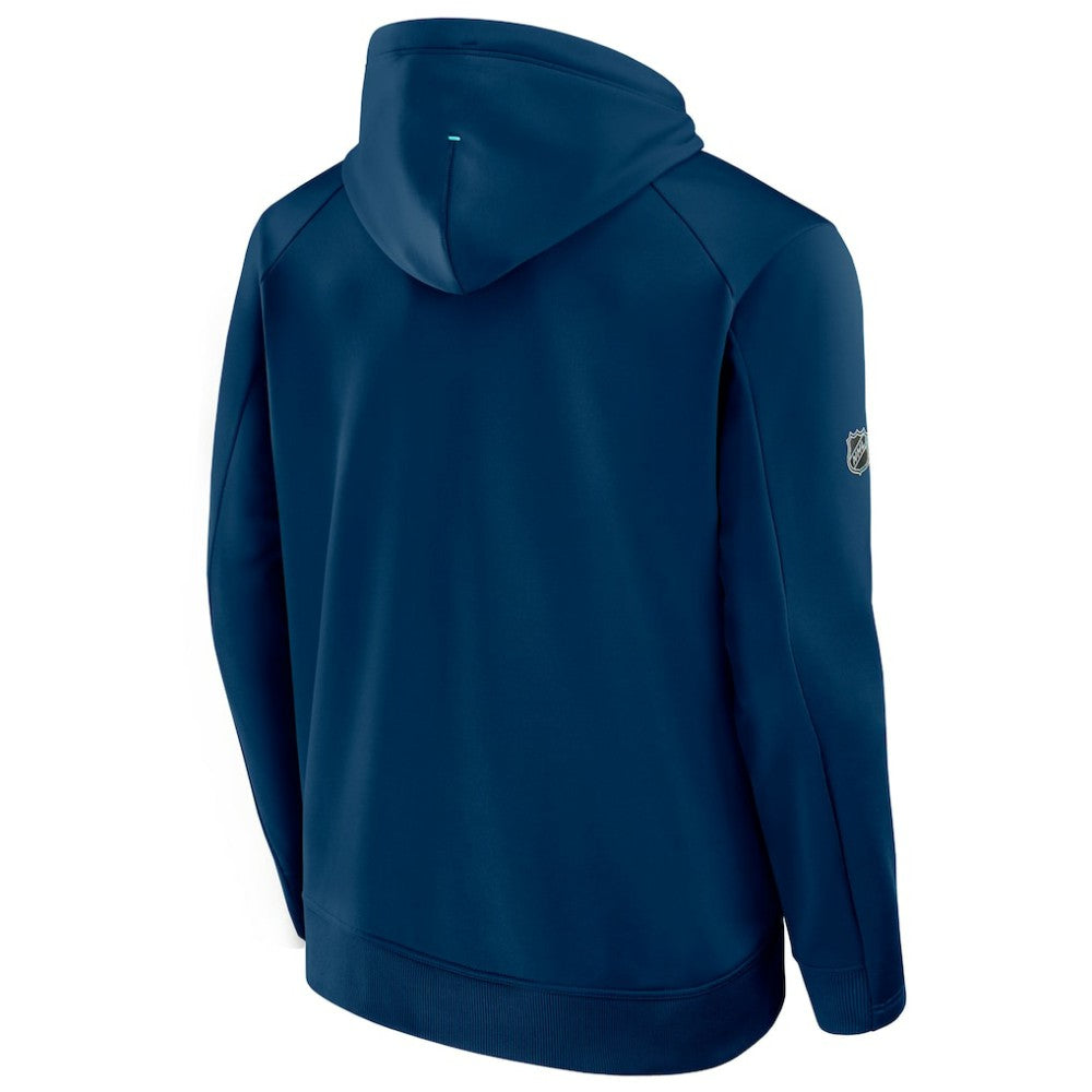 Seattle Kraken Fanatics Authentic Pro Rink Hoodie - Deep Sea Blue Hoodies