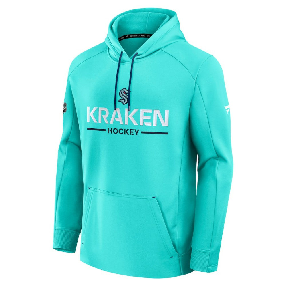 Seattle Kraken Fanatics Authentic Pro Rink Hoodie - Light Blue Hoodies