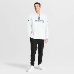 Tampa Bay Lightning Fanatics Authentic Pro Rink Hoodie - White Hoodies