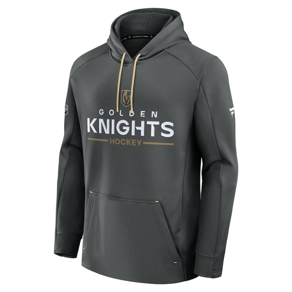 Vegas Golden Knights Fanatics Authentic Pro Rink Hoodie - Gray Hoodies