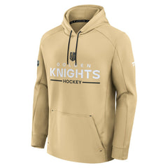 Vegas Golden Knights Fanatics Authentic Pro Rink Hoodie - Gold Hoodies