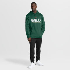 Minnesota Wild Fanatics Authentic Pro Rink Hoodie - Green Hoodies