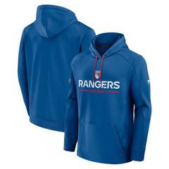 New York Rangers Fanatics Authentic Pro Rink Centennial Hoodie - Blue Hoodies