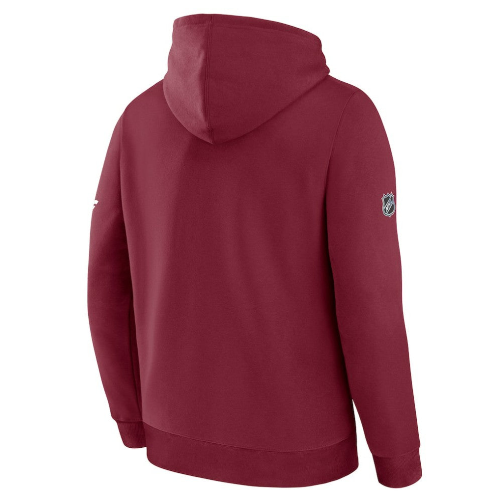 Colorado Avalanche Fanatics Authentic Pro Primary Hoodie - Burgundy Hoodies