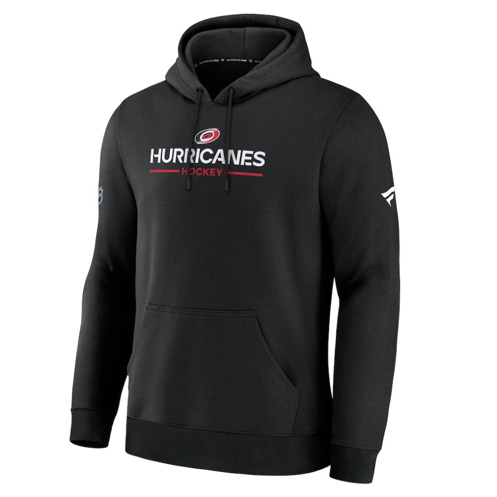 Carolina Hurricanes Fanatics Authentic Pro Primary Hoodie - Black Hoodies