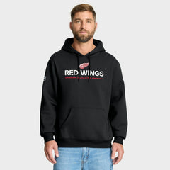 Detroit Red Wings Fanatics Authentic Pro Primary Hoodie - Black Hoodies