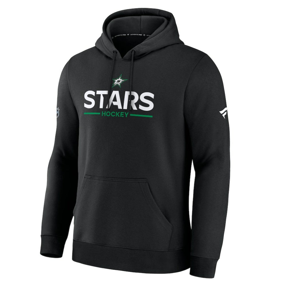 Dallas Stars Fanatics Authentic Pro Primary Hoodie - Black Hoodies