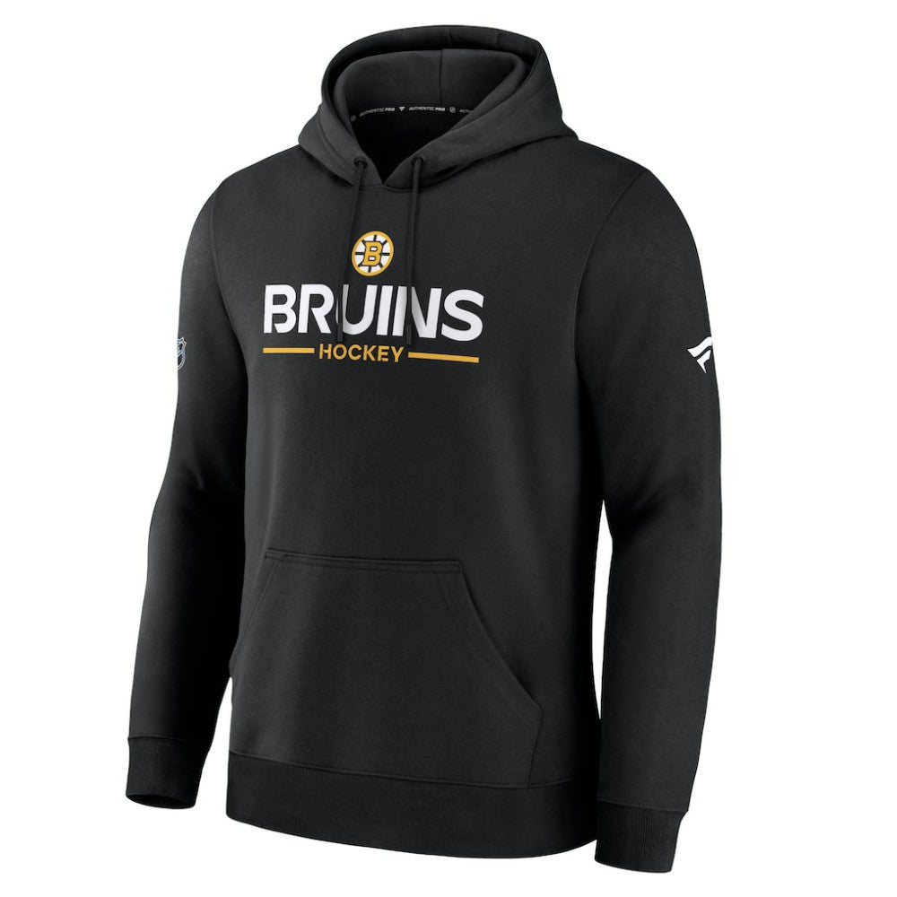 Boston Bruins Fanatics Authentic Pro Primary Hoodie - Black Hoodies