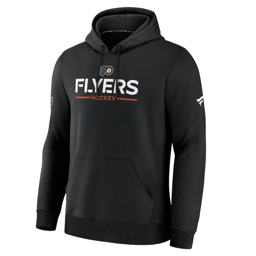 Philadelphia Flyers Fanatics Authentic Pro Primary Hoodie - Black Hoodies