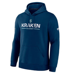 Seattle Kraken Fanatics Authentic Pro Primary Hoodie - Deep Sea Blue Hoodies
