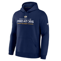 Nashville Predators Fanatics Authentic Pro Primary Hoodie - Navy Hoodies