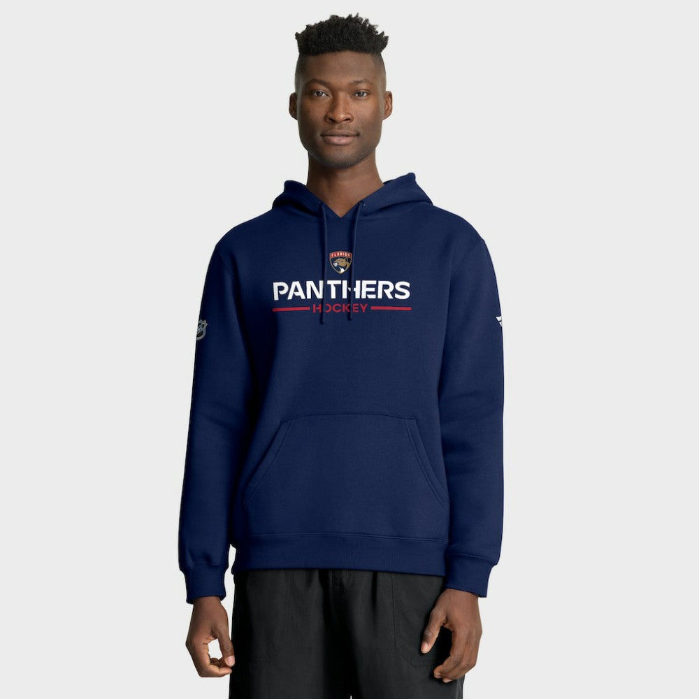 Florida Panthers Fanatics Authentic Pro Primary Hoodie - Navy Hoodies