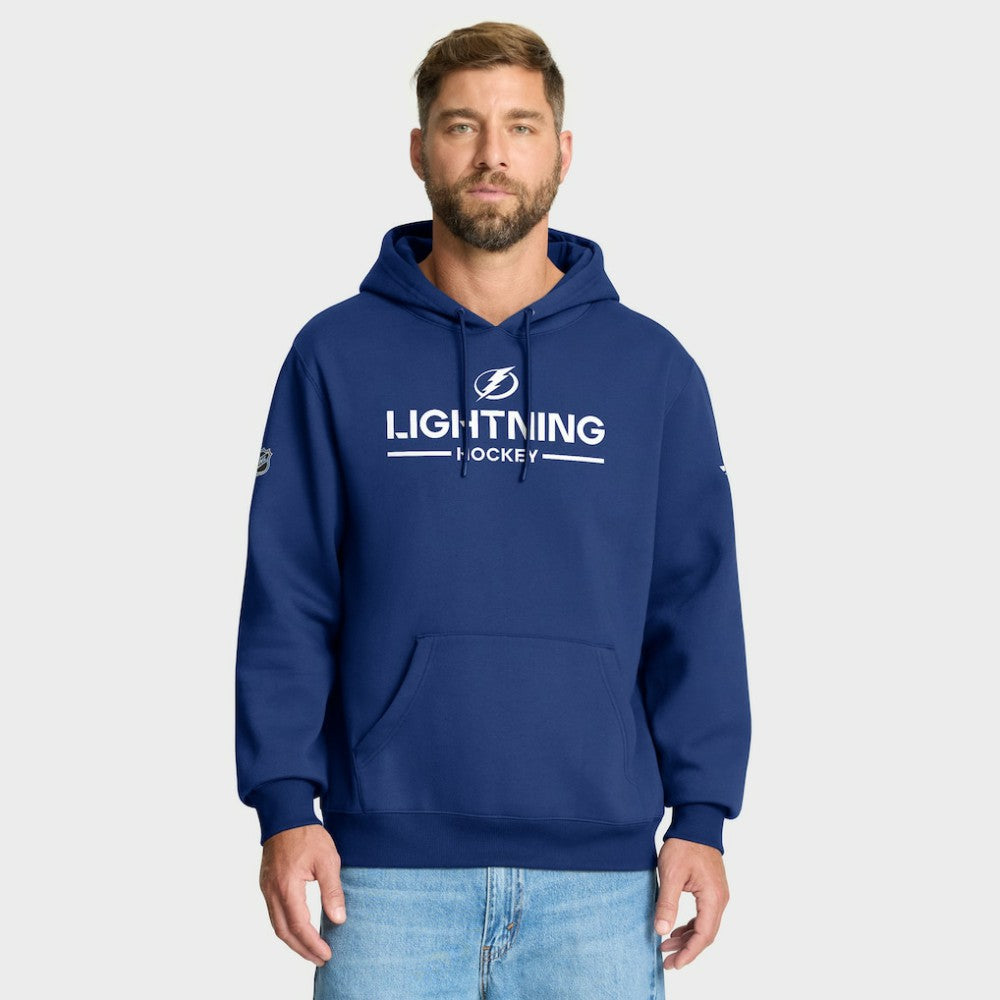 Tampa Bay Lightning Fanatics Authentic Pro Primary Hoodie - Blue Hoodies