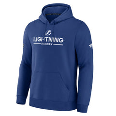 Tampa Bay Lightning Fanatics Authentic Pro Primary Hoodie - Blue Hoodies
